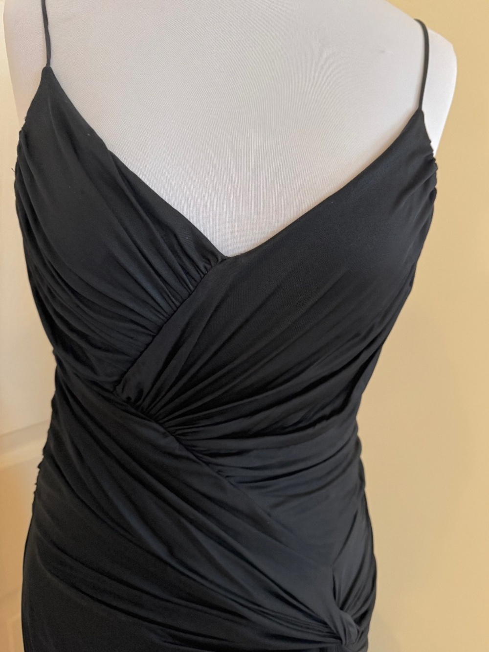 ROBERTO CAVALLI DRESSY DRESS BLACK SIZE 6/8US